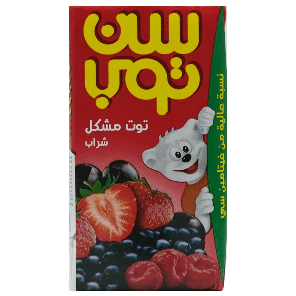 Suntop Berry Mix Fruit Drink 125ml back image