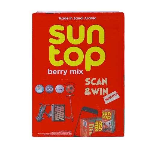 Suntop Berry Mix Fruit Drink 18x125ml 