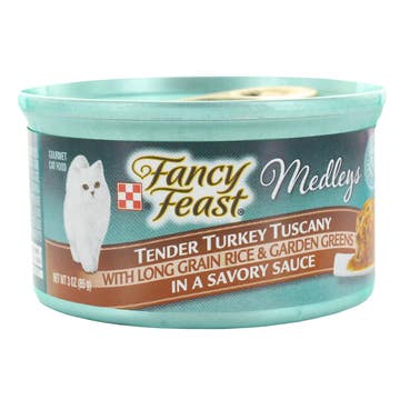 Purina Fancy Feast Medleys Tender Turkey Tuscany in Savory Sauce 35g - Available at Alosra Online Supermarket