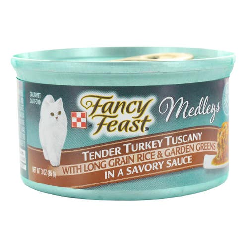 Purina Fancy Feast Medleys Tender Turkey Tuscany in Savory Sauce 35g - Available at Alosra Online Supermarket