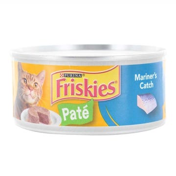 Purina Friskies Pate Mariner's Catch Cat Food 156g - Available at Alosra Online Supermarket