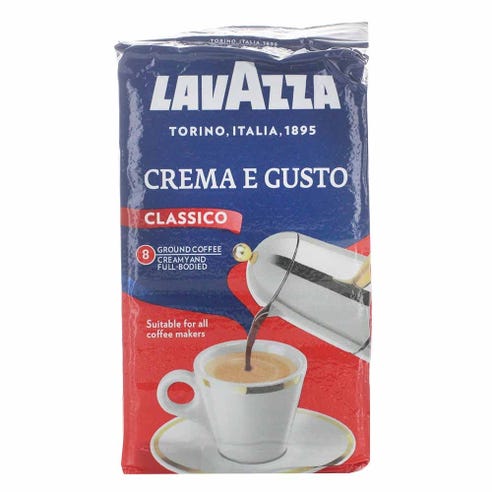 Lavazza Classico Ground Coffee 250g - Available at Alosra Online Supermarket