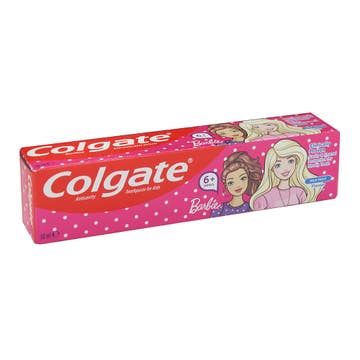 Colgate Barbie Toothpaste 6+ Years 50ml - Available at Alosra Online Supermarket