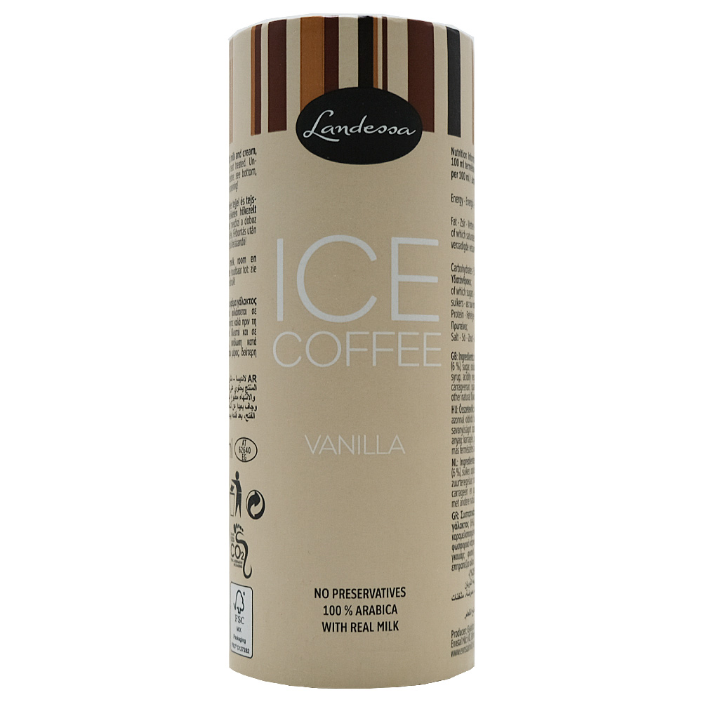 Landessa Vanilla Ice Coffee 230ml - Available at Alosra Online Supermarket