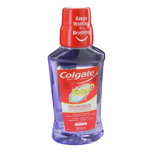 Colgate Total Pro Gum Health Mouthwash 250ml - Available at Alosra Online Supermarket
