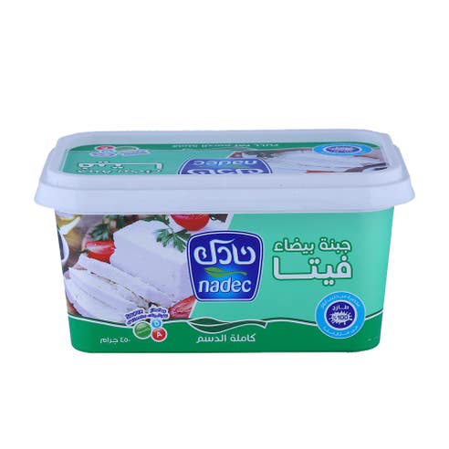 Nadec Full Fat Feta White Cheese 450g 