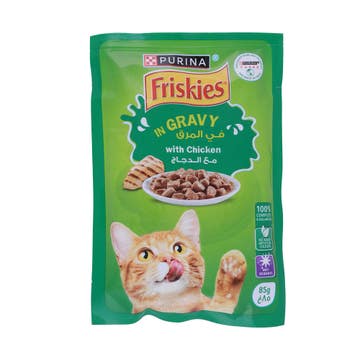 Purina Friskies Chicken in Gravy 85g - Available at Alosra Online Supermarket