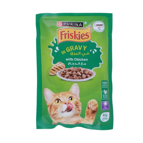 Purina Friskies Chicken in Gravy 85g - Available at Alosra Online Supermarket