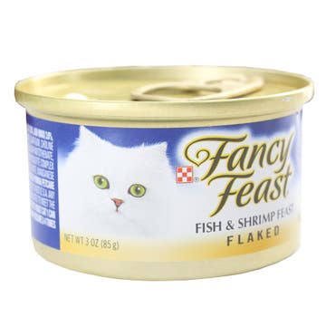 Purina Fancy Feast Flaked Fish & Shrimp Gravy Cat Food 3Oz - Available at Alosra Online Supermarket