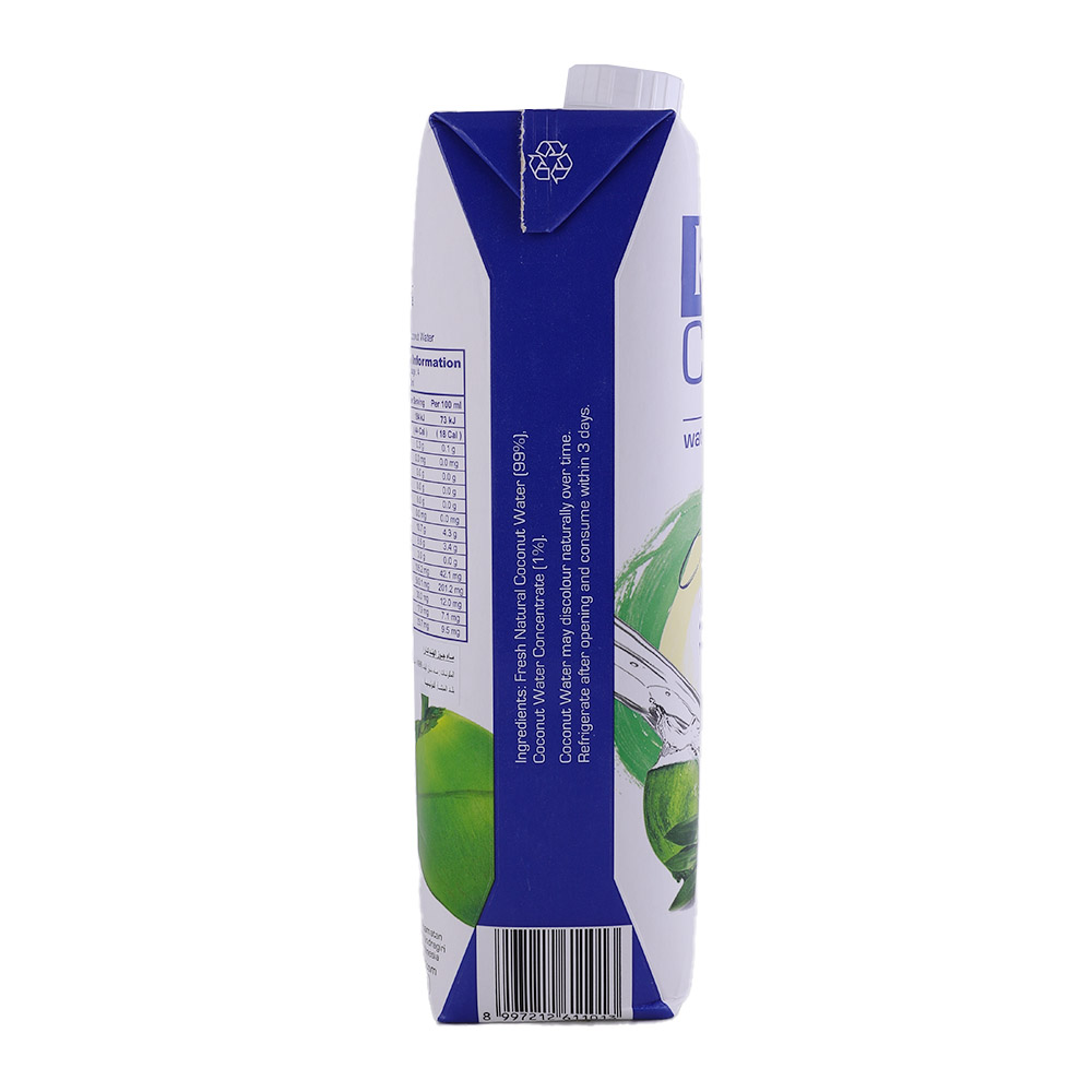 Kara Coconut Water 1L right side image