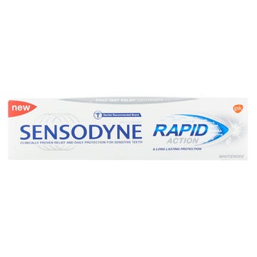 Sensodyne Rapid Action Toothpaste 75ml - Available at Alosra Online Supermarket
