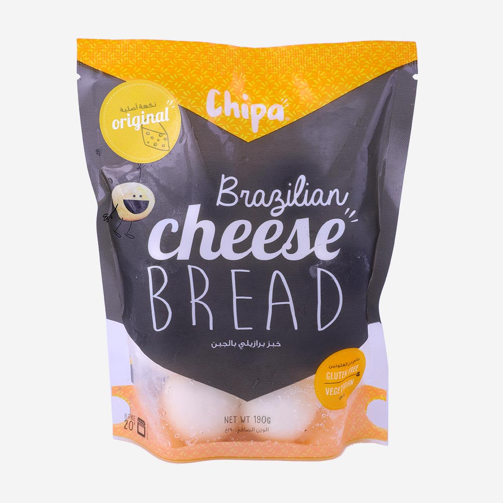Chipa Brazilian Cheese Bread Original Flavor 190g - Available at Alosra Online Supermarket