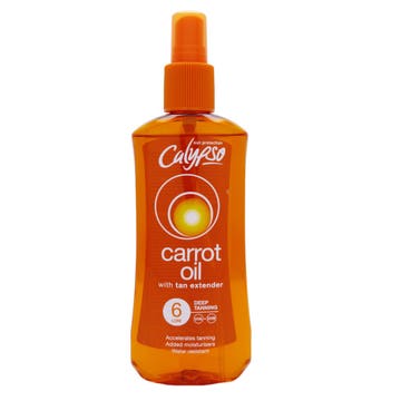 Calypso Deep Tanning Carrot Oil Spray 200ml - Available at Alosra Online Supermarket