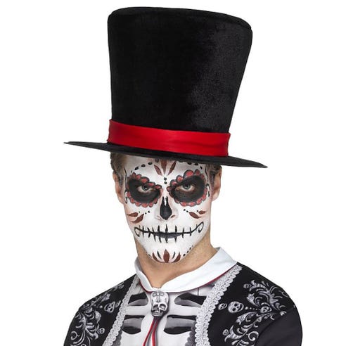 Day Of The Dead Top Hat - Available at Alosra Online Supermarket