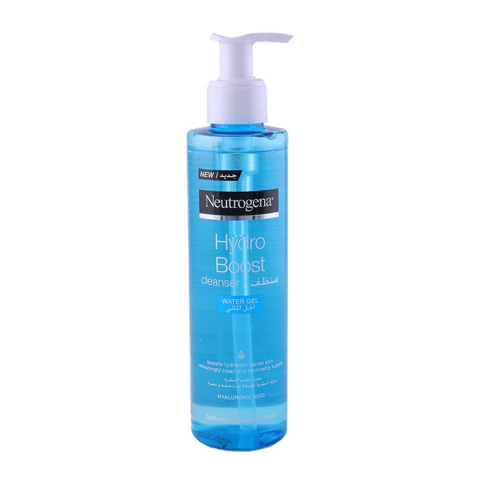 Neutrogena Hydro Boost Water Gel Cleanser 200ml - Available at Alosra Online Supermarket