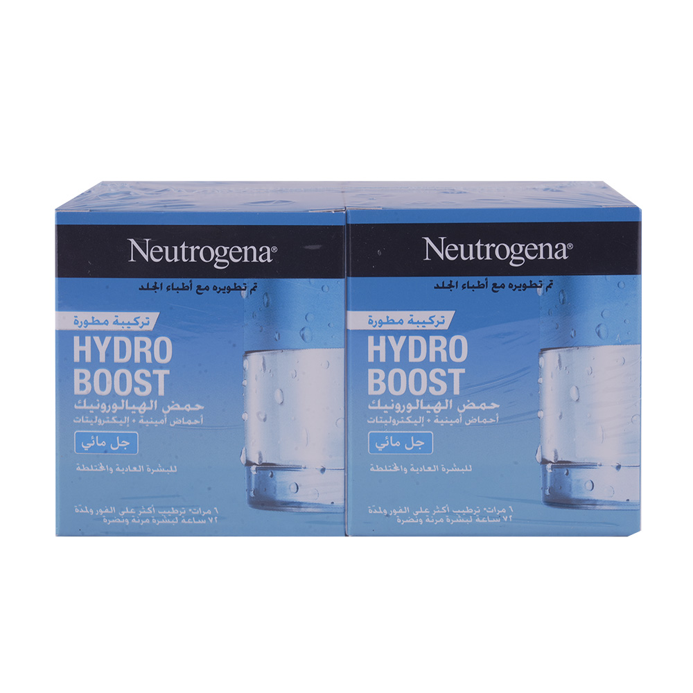 Neutrogena Hydro Boost Water Gel 2x50ml [Special Offer] back image