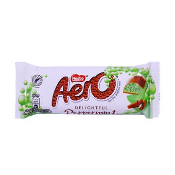 Nestle Aero Peppermint Chocolate Bar 36g - Available at Alosra Online Supermarket