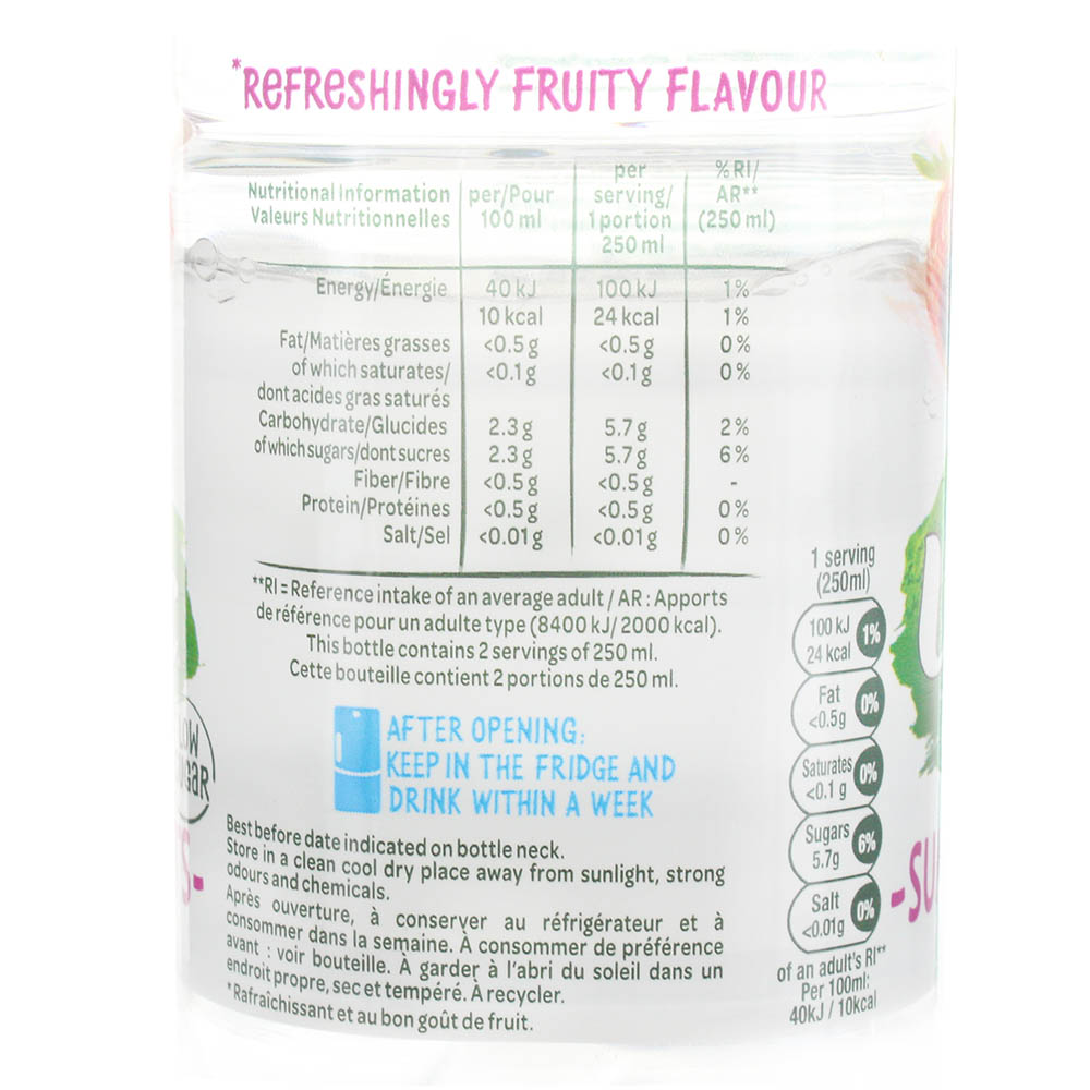 Volvic Summer Fruits Touch of Fruit Water 500ml - Available at Alosra Online Supermarket