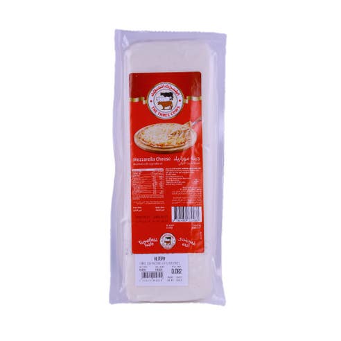 Three Cow Mozzarella Block Cheese [Per Kg] - Available at Alosra Online Supermarket