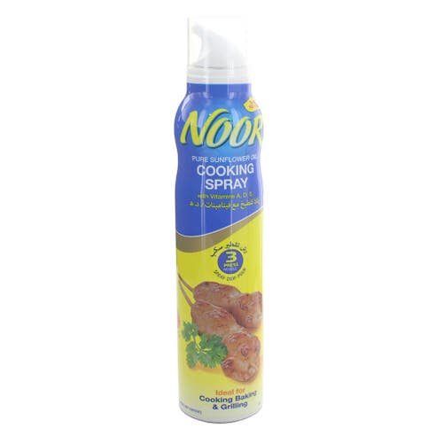Noor Sunflower Cooking Spray Oil 200ml - Available at Alosra Online Supermarket