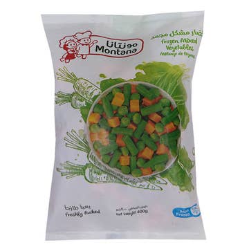 Montana Frozen Mixed Vegetable 400g