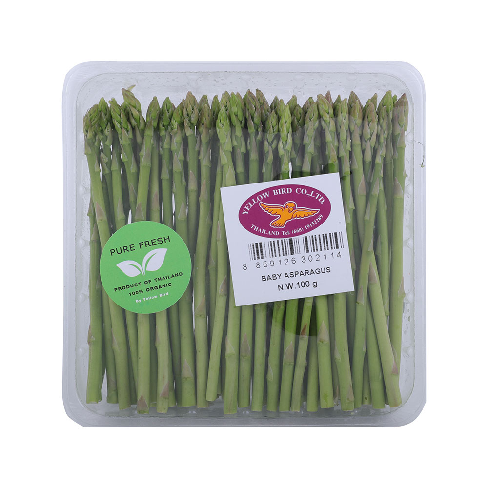 Yellow Bird Asparagus Baby Organic 100g