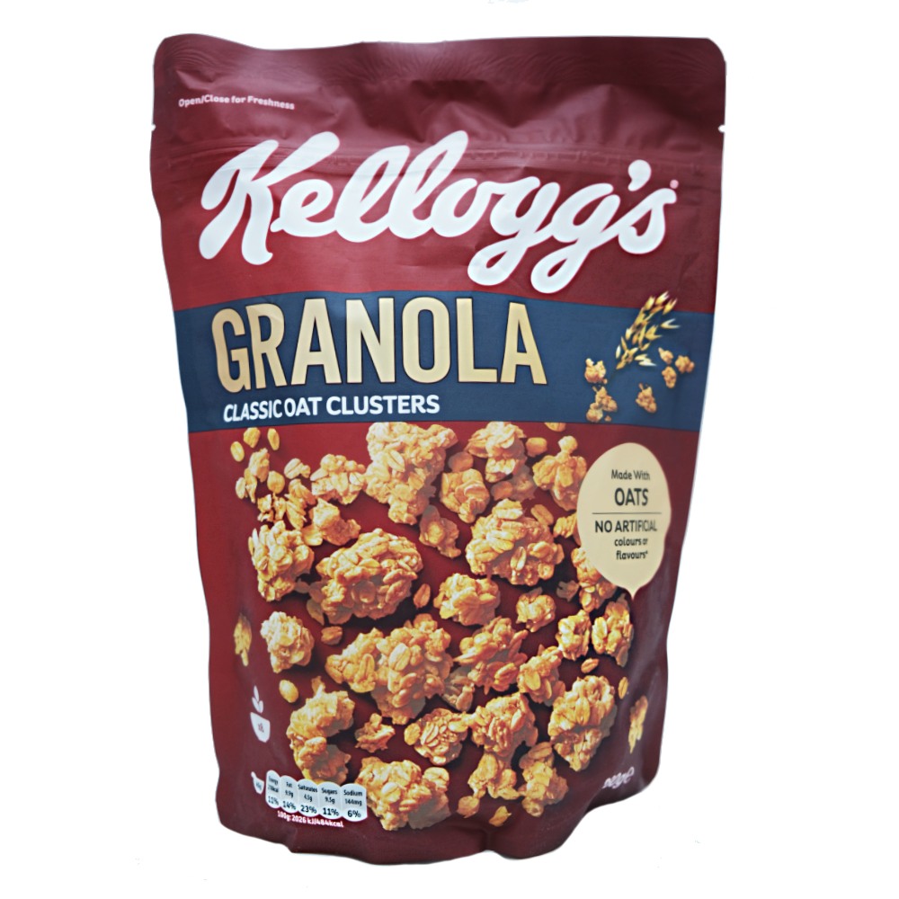 Kelloggs Classic Oat Clusters Granola 380g - Available at Alosra Online Supermarket