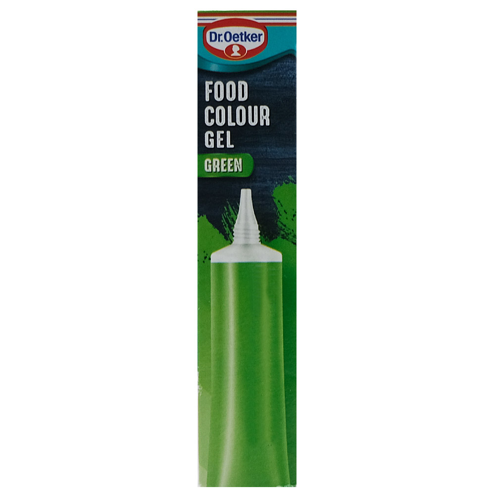 Dr Oetker Green Food Colour Gel 15g 