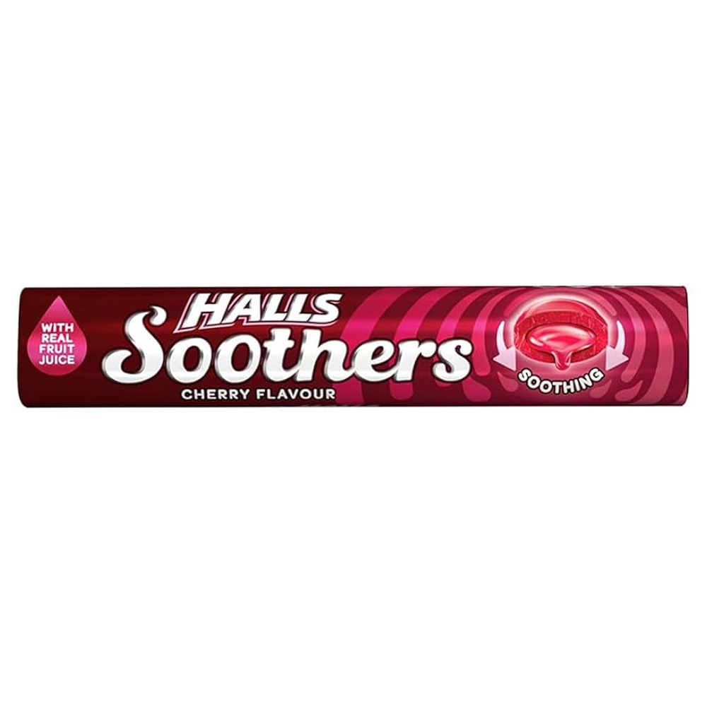 Halls Soothers Cherry Lozenges 45g - Available at Alosra Online Supermarket