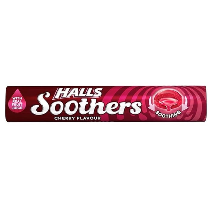 Halls Soothers Cherry Lozenges 45g - Available at Alosra Online Supermarket