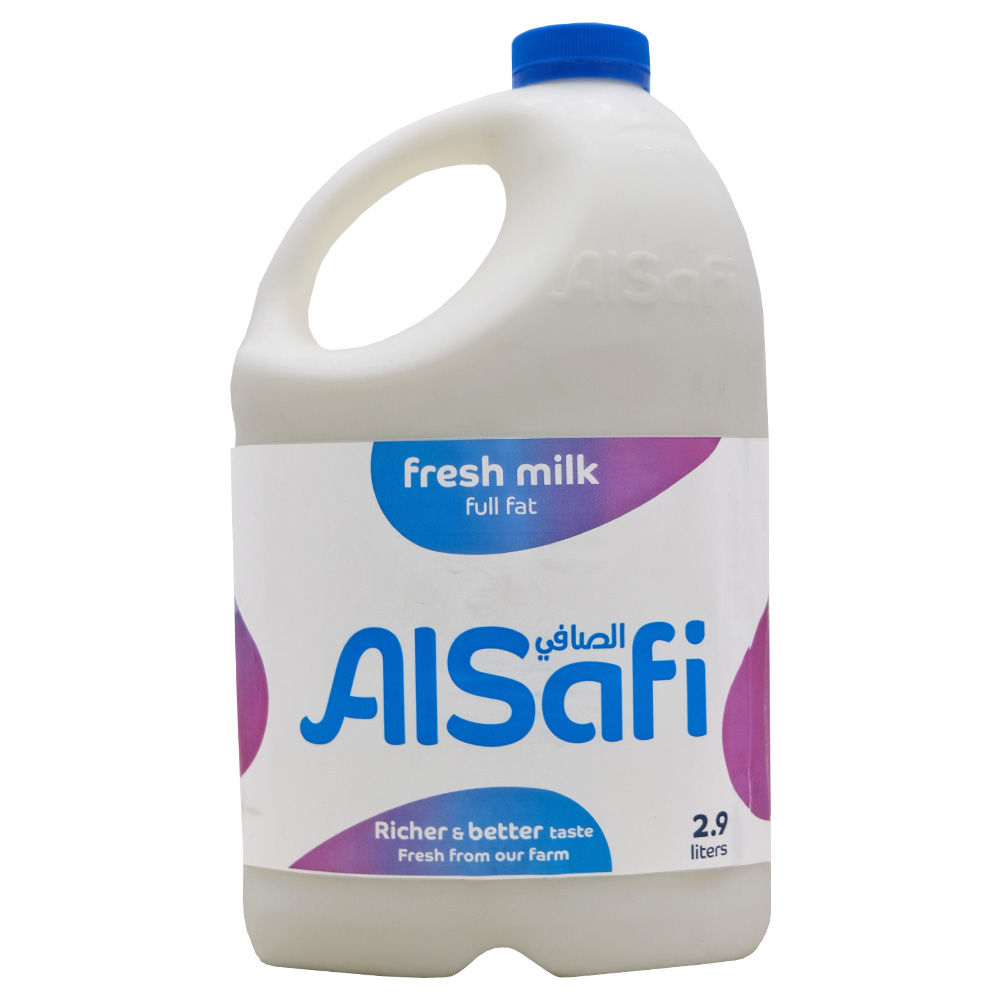 Alsafi Danone Fresh Milk Full Fat 2.9L