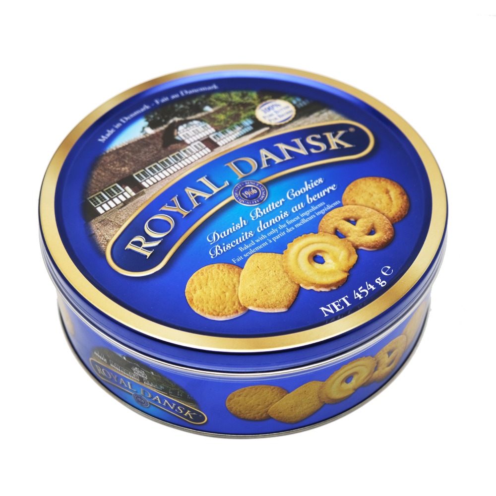 Royal Dansk Danish Butter Cookies 454g left side image