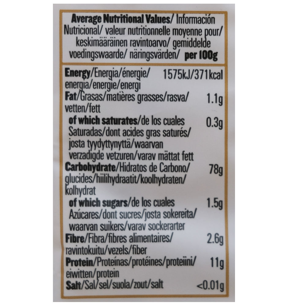 Biona Organic Wheat Asia Noodles 250g right side image