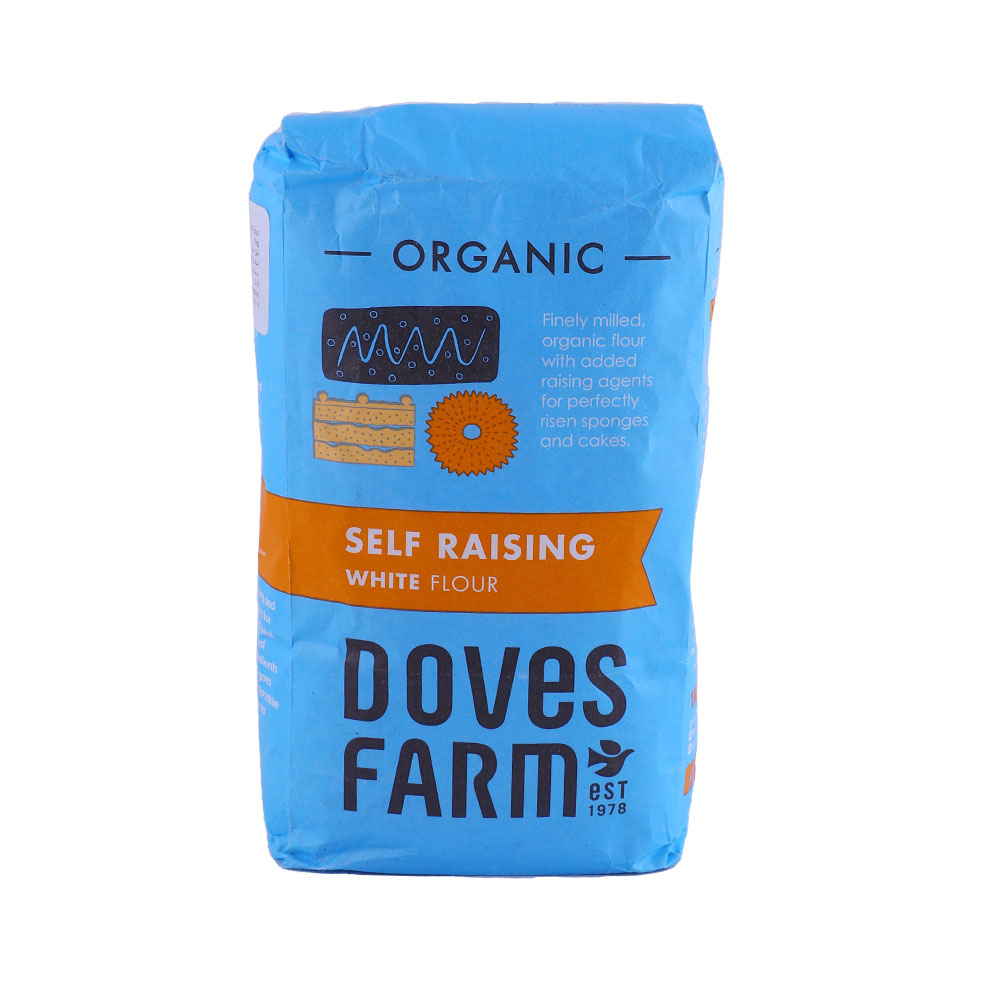 Doves Farm Organic Self Raising White Flour 1Kg - Available at Alosra Online Supermarket
