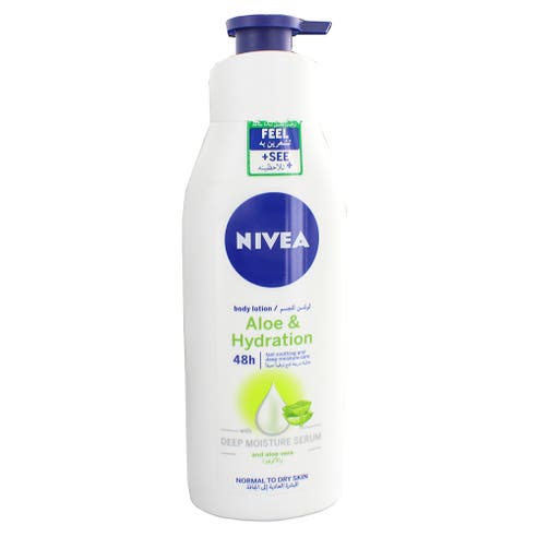 Nivea Aloe & Hydration Body Lotion 400ml - Available at Alosra Online Supermarket