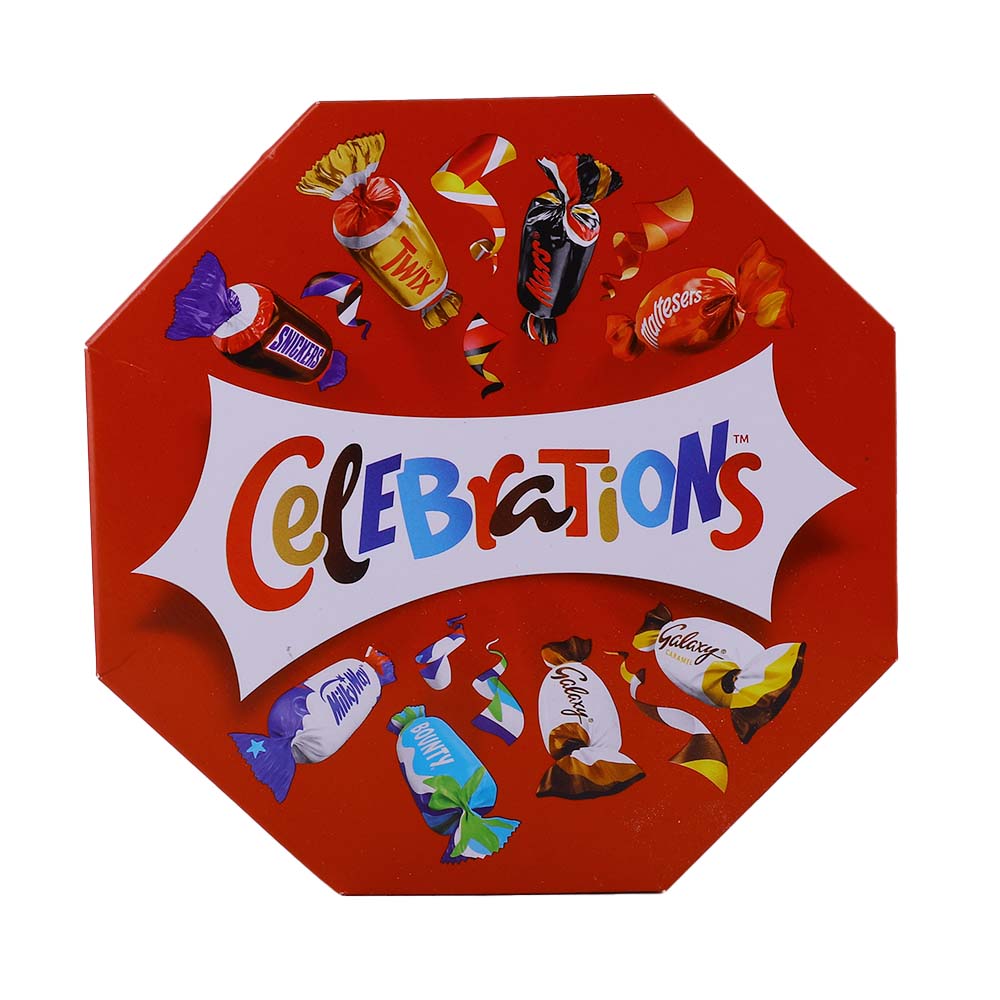 Celebrations Assorted Chocolate Centerpiece 385g - Available at Alosra Online Supermarket