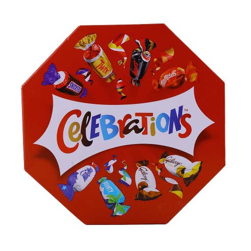 Celebrations Assorted Chocolate Centerpiece 385g - Available at Alosra Online Supermarket