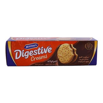 McVitie's Digestive Chocolate Cream Biscuits 100g - Available at Alosra Online Supermarket