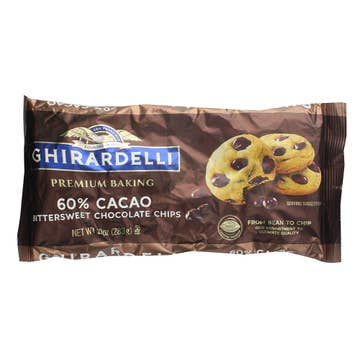 Ghirardelli Bittersweet Chocolate Chips for Cookies 283g - Available at Alosra Online Supermarket