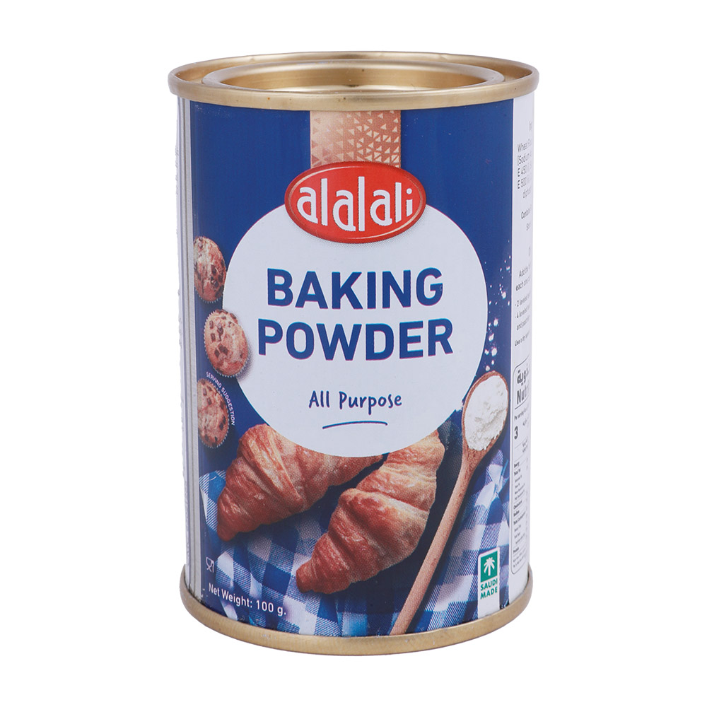 Al Alali Baking Powder 100g - Available at Alosra Online Supermarket