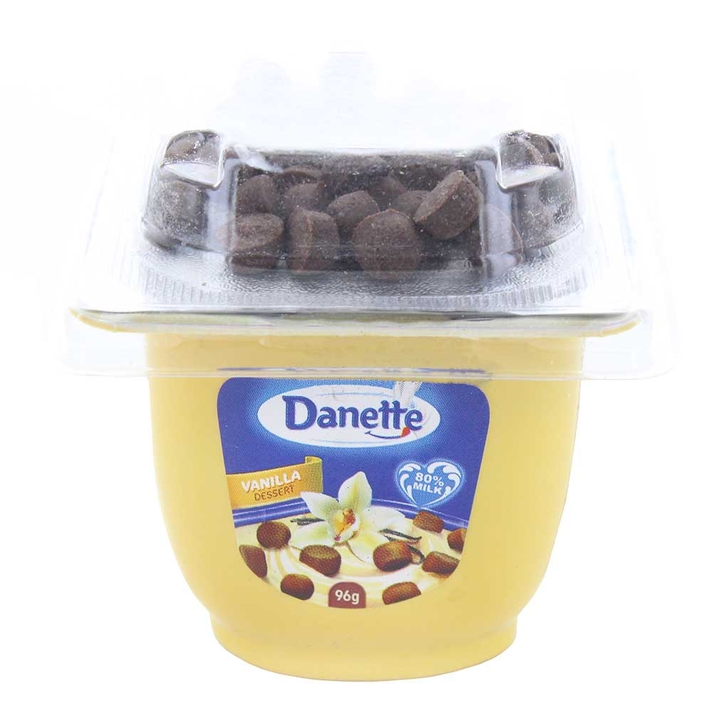Danette Vanilla Dessert 96g - Available at Alosra Online Supermarket