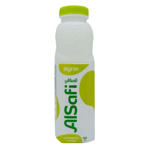 Al Safi Ayran Full Fat Laban 360ml - Available at Alosra Online Supermarket