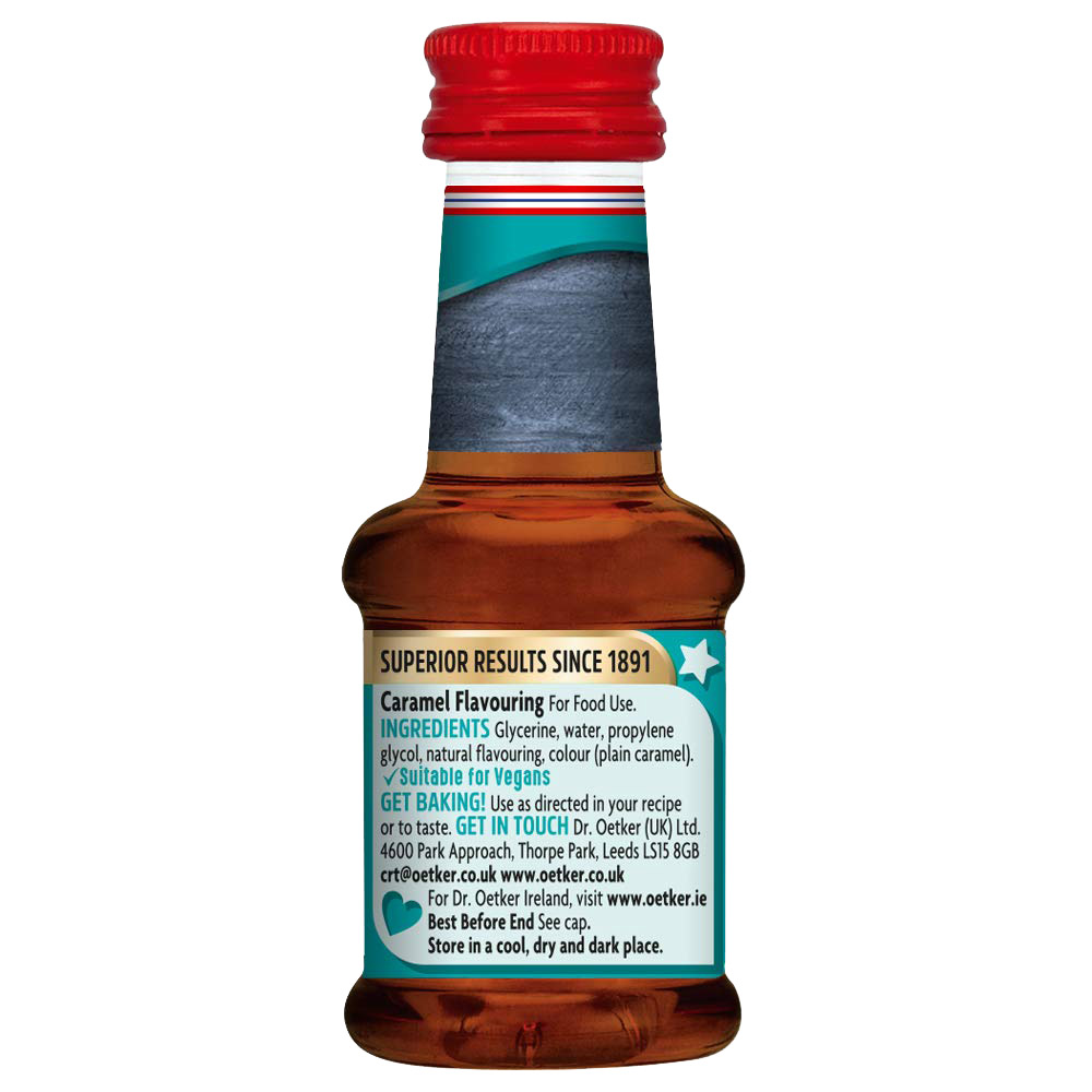 Dr Oetker Caramel Flavour 35ml back image