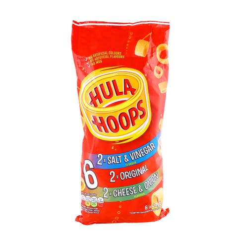 Hula Hoops Family Variety 6x24g - Available at Alosra Online Supermarket