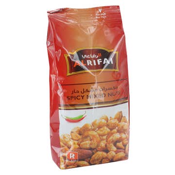 Al Rifai Spicy Mixed Nuts 170g - Available at Alosra Online Supermarket