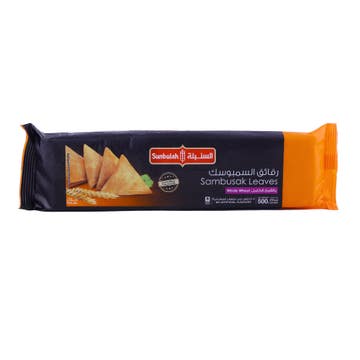 Sunbulah Whole Wheat Sambusak Dough 500g - Available at Alosra Online Supermarket