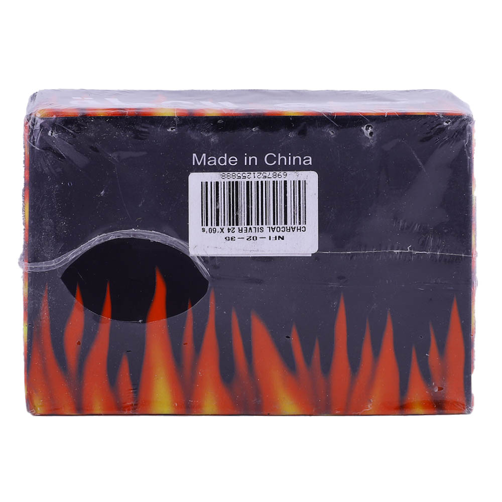 Feah Coal Silver Charcoal 60's back image