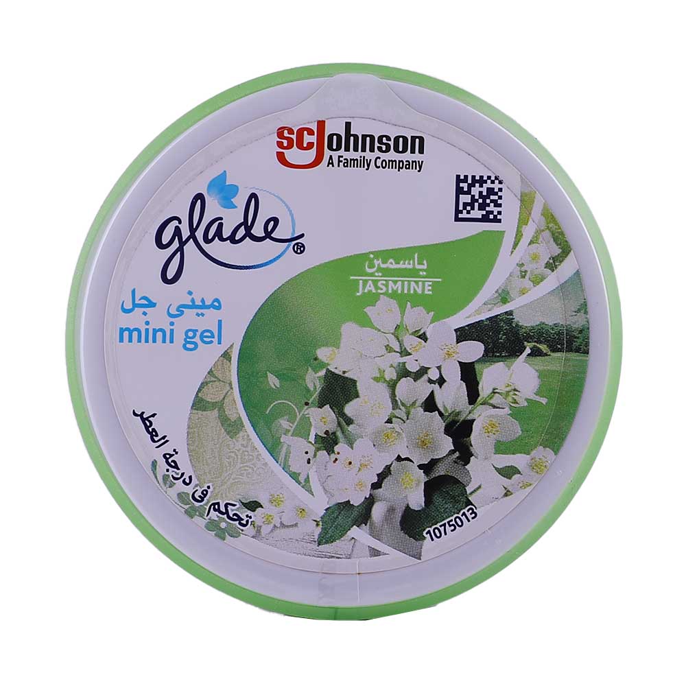Glade Mini Gel Jasmine 70g - Bahrain Alosraonline store