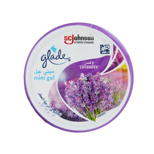 Glade Lavender Mini Gel 70g - Available at Alosra Online Supermarket