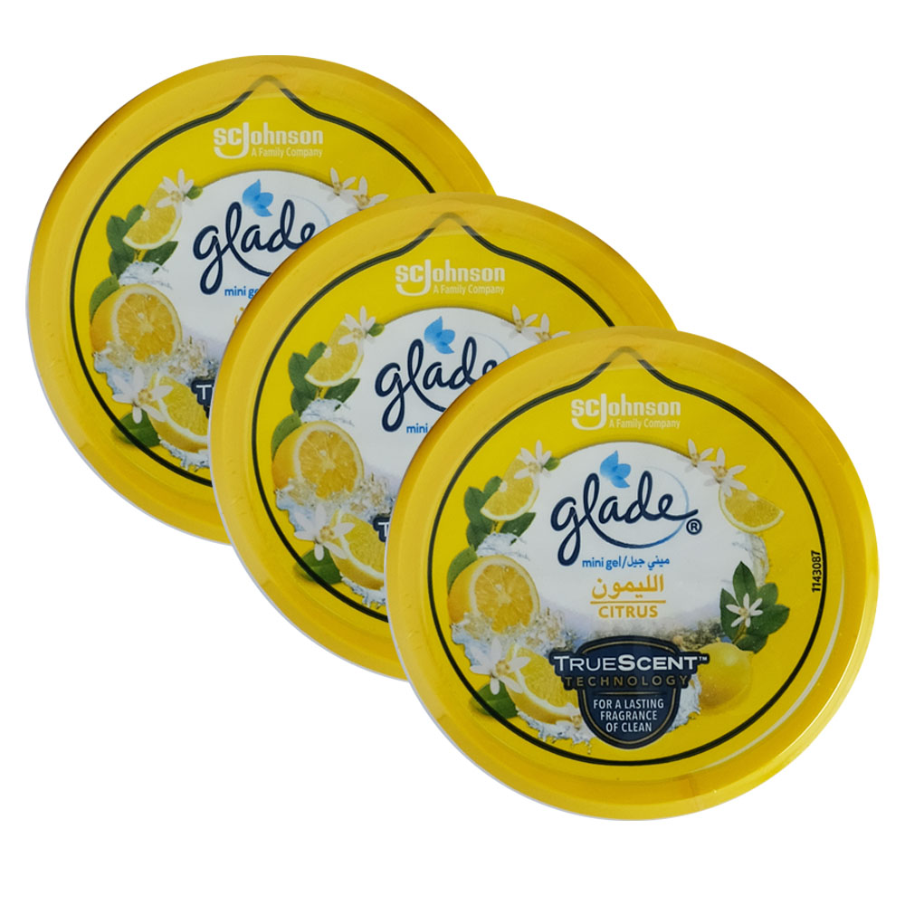Glade Citrus Mini Gel 3x70g [Special Offer]